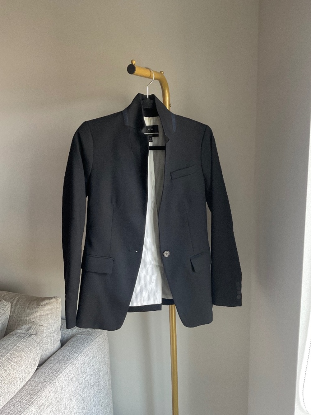 J. Crew Black Women's Single-Button Blazer